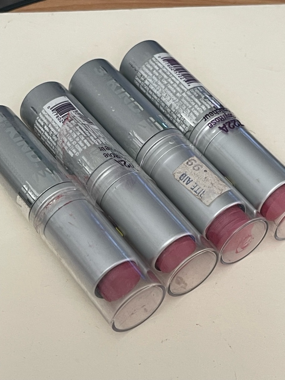 4 Wet n Wild 3 of a Kind eyes, lips, cheeks 722A Coy/Rose -